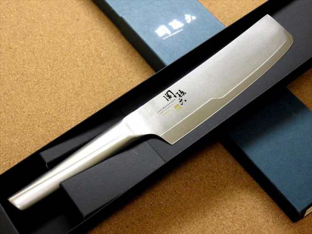 関の刃物 菜切り包丁 16.5cm (165mm) 貝印 関孫六 10000ST 三層鋼