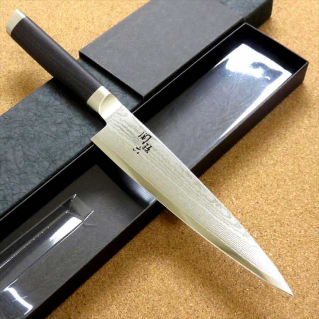 関の刃物 ペティナイフ 15cm (150mm) 貝印 関孫六 ダマスカス