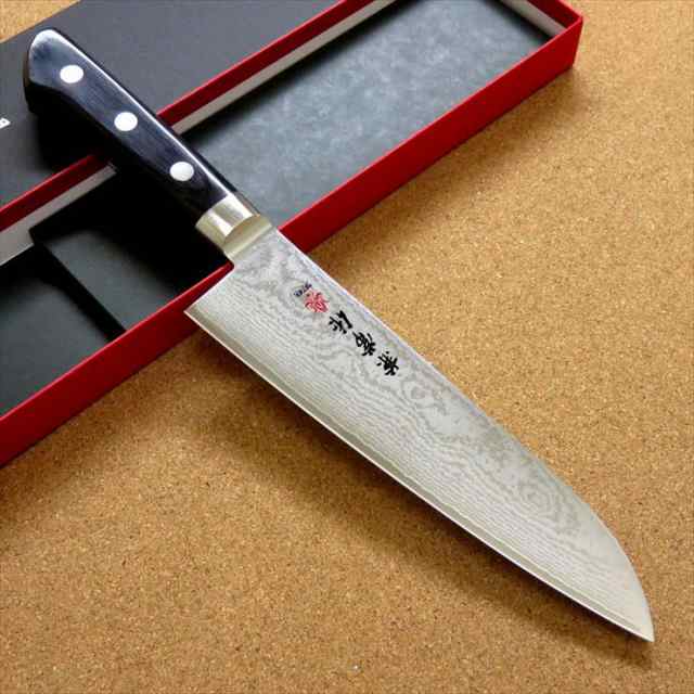 関の刃物 三徳包丁 18cm (180mm) 関兼常作 VG-10 V金10号 33層ニッケル