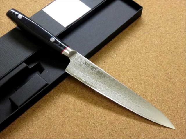 最安値，大人気】 関の刃物 ペティナイフ 150mm V金10 33層