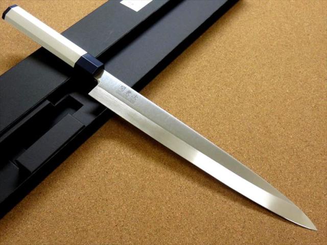 関兼次 柳刃包丁 240mm アルミ和包丁 モリブデン・バナジウム鋼