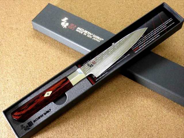 関の刃物 ペティナイフ 11cm (110mm) MCUSTA ZANMAI 三昧