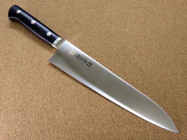 関の刃物 牛刀 24cm (240mm) 正広 本焼 MV鋼 MBS-26 モリブデン