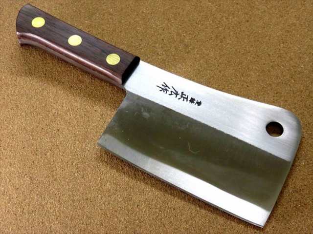 関の刃物 チョッパーナイフ 140mm 正広 ローズウッド 日本鋼 両刃 包丁