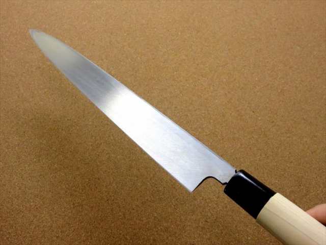 関の刃物 出刃包丁 210mm 正広作別撰 ハガネ 黄紙 職人用 片刃 右利き