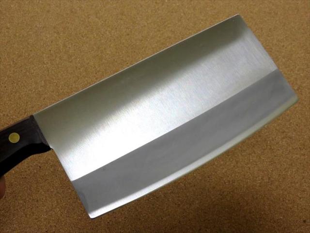 関の刃物 中華包丁 17cm (170mm) 正広 角小型 中厚 本割込三合鋼  MV-85 モリブデンバナジウム SUS 410L ローズウッドハンドル 中華料理に用いられる肉 魚 野菜などを切る身幅の大きい万能包丁 国産日本製の通販は