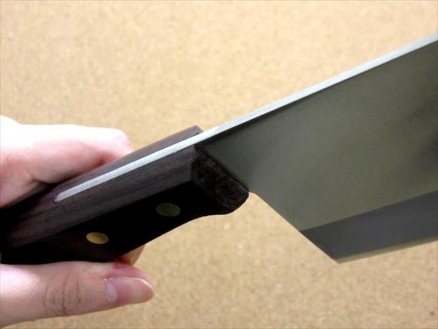 関の刃物 中華包丁 17cm (170mm) 正広 角小型 中厚 本割込三合鋼  MV-85 モリブデンバナジウム SUS 410L ローズウッドハンドル 中華料理に用いられる肉 魚 野菜などを切る身幅の大きい万能包丁 国産日本製の通販は