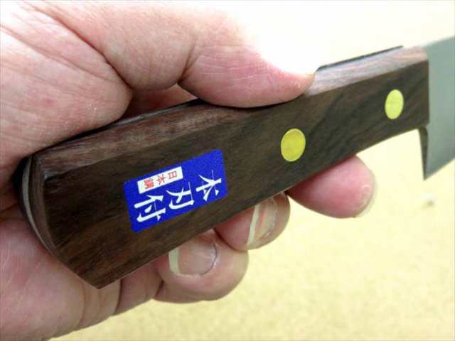 関の刃物 ガラスキ包丁 18cm (180mm) 正広 最高級特殊鋼 日本鋼 0.95% 炭素鋼 ハガネ ローズウッドハンドル 骨スキ  鶏の軟骨や関節を切断｜au PAY マーケット