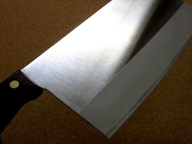 関の刃物 中華包丁 19.5cm (195mm) 正広 角中型 薄口 本割込三