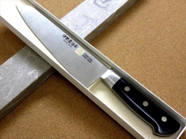 関の刃物 三徳包丁 18cm (180mm) 伊勢屋治平 モリブデン ステンレス