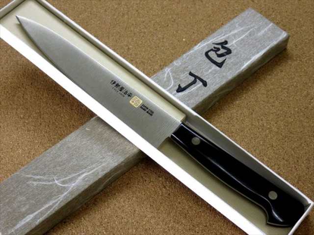 関の刃物 ペティナイフ 15cm (150mm) 伊勢屋治平 8A クロムモリブデン 