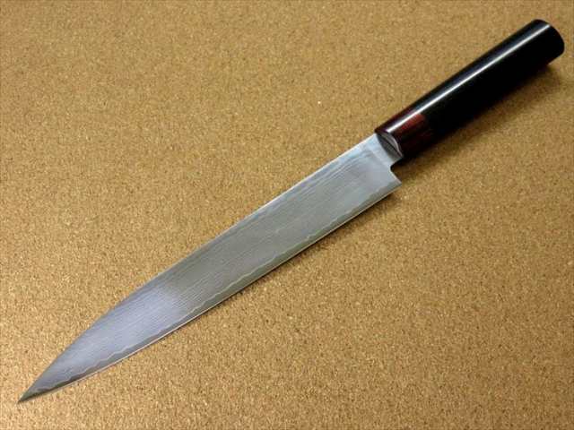 関の刃物 刺身包丁 21cm (210mm) 伊勢屋 V金10号 VG10 鍛錬 ニッケル