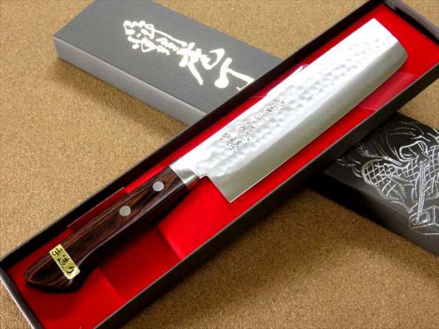 関の刃物 菜切り包丁 165cm (165mm) 富士觀 鎚目鍛造 本割込 3層鋼 V金1号 VG-1 ステンレススチール 衛生的で丈夫な口金付き  家庭用の野の通販はau PAY マーケット - 関の包丁SKKカトラリー | au PAY マーケット－通販サイト