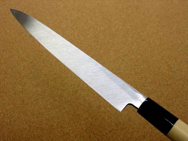 関の刃物 柳刃包丁 205mm 白紙3号 炭素鋼 片刃 右利き 刺身包丁