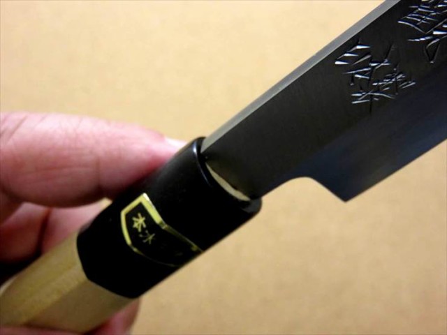 関の刃物 柳刃包丁 170mm 白紙3号 炭素鋼 片刃 右利き 刺身包丁 水牛角