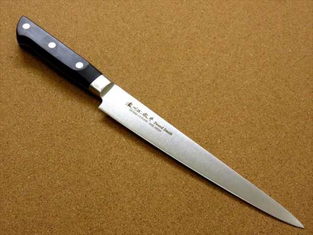 関の刃物 筋引包丁 21cm (210mm) 濃州正宗作 ステンレス刃物鋼 ABS樹脂 本通し 枝肉の解体や刺身  ハムなどスライスする細めで刃渡りの長の通販はau PAY マーケット - 関の包丁SKKカトラリー | au PAY マーケット－通販サイト