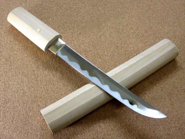 関の美術刀剣 白鞘 6寸 護身用短刀 模造刀 模擬刀 日本刀レプリカ