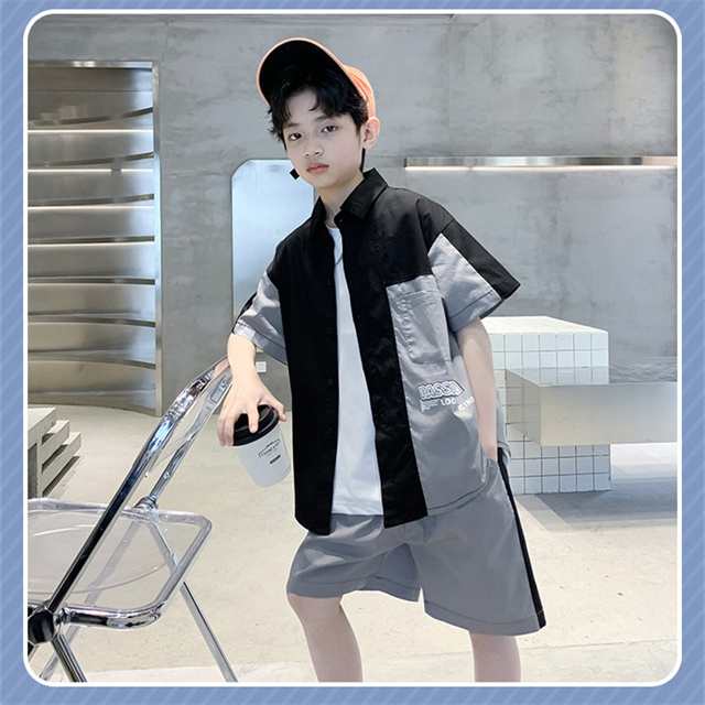  子供服 男の子 半袖 Ｔシャツ スウェットパンツ 半端丈 キッズ クール 快適 かわいい 上下セット  kids02006