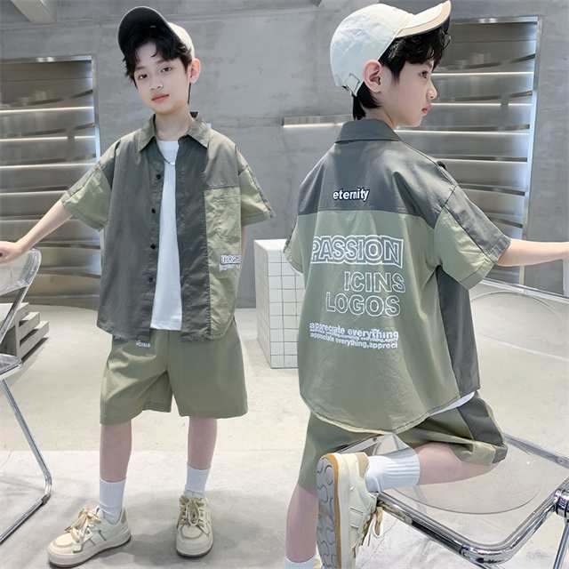 ジャージ キッズ 男子 上下 半袖シャツ 春秋 2点セット 子供服 セットアップ ズボン トレーナー おしゃれ通学着 通園着 新作の通販はau PAY  マーケット 元希屋 au PAY マーケット－通販サイト