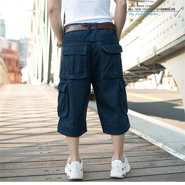 COOGI 極太 Jorts バギーショーツハーフデニムデニムショーツ