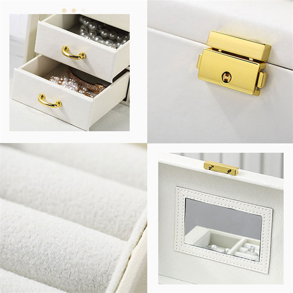 ポイント超超祭 ジュエリーボックス アクセサリーケース 大容量