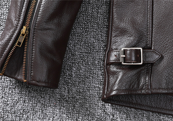 クーポン ライダースジャケット 本革 メンズ ミリタリー シングル