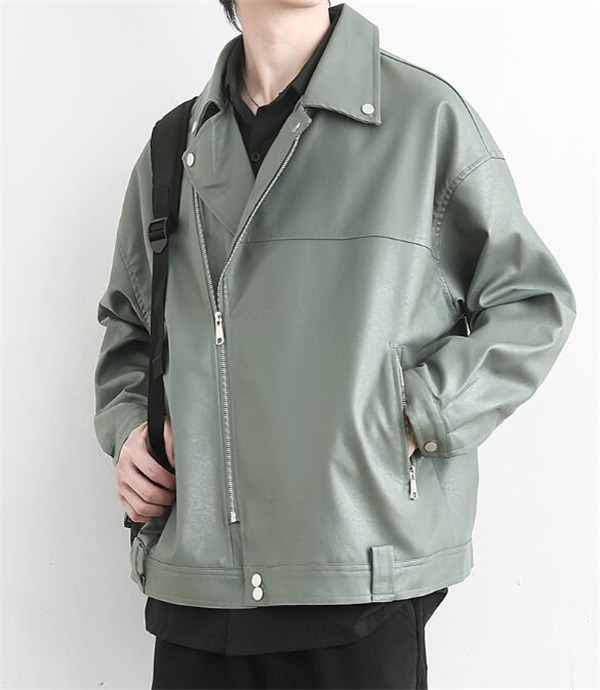 ポイント超超祭 ライダースジャケット メンズ シングル 革ジャン