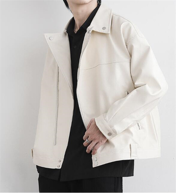 ポイント超超祭 ライダースジャケット メンズ シングル 革ジャン