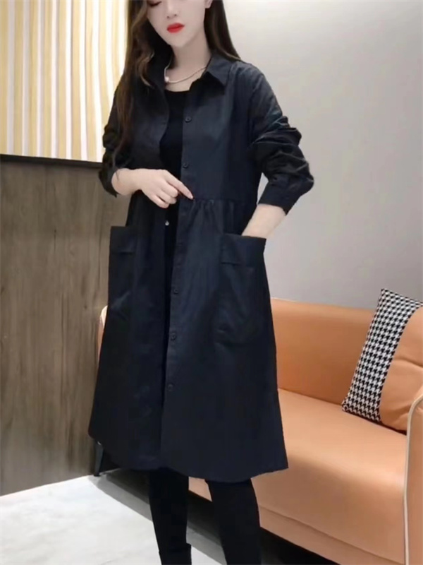 ポイント超超祭 トレンチコート レディース ロングコート スプリング