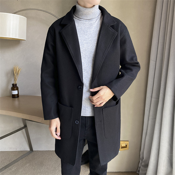 【ほっち】ポイント超超祭利用可 チェスターコート メンズ アウター ロングコート ビジネスコート ウール 通勤 オンオフ兼用 ロング丈 細身 スリム 秋冬服 送料無料 ポイント超超祭利用可 チェスターコート メンズ アウター ロングコート