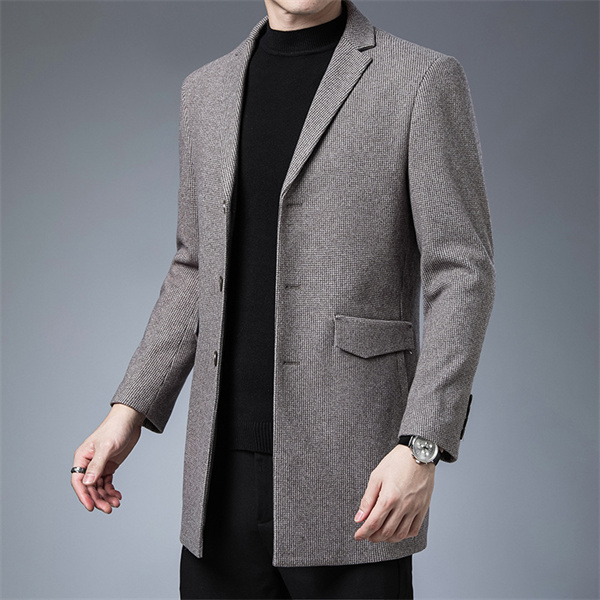 ポイント超超祭利用可 チェスターコート メンズ アウター ウール