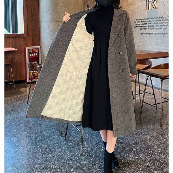 2タイプ選び チェスターコート レディース 裏起毛 ロングコート