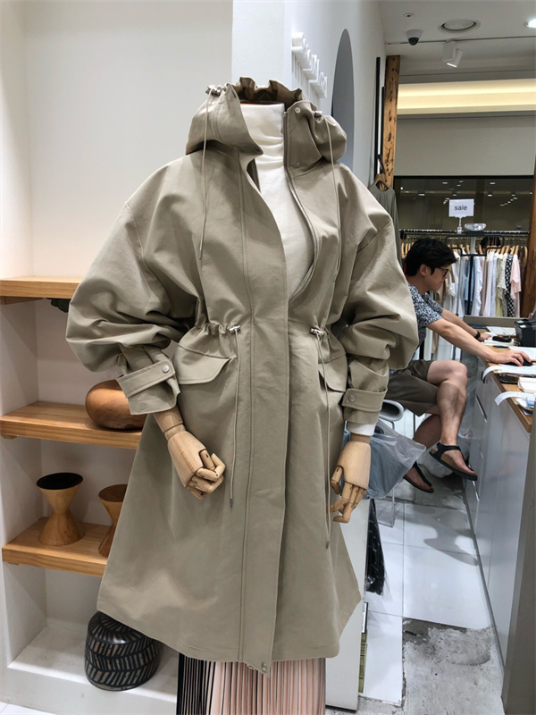 ポイント超超祭利用可 アウター レディース 秋 ブルゾン トレンチ