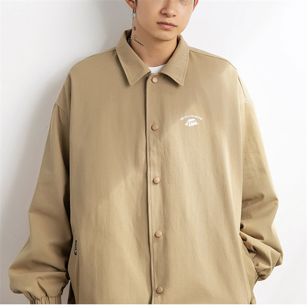 COACH コーチ　コットンアウタージャケット KITH キス Wrinkle Nylon Coaches Jacket コーチジャケット