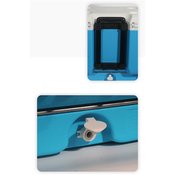 クーラーボックスホイール付き 52L ハードクーラー 保冷 約42L