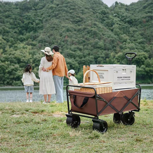 ポイント超超祭 キャリーワゴン 収納カゴ付き 大容量 150L 耐荷重150kg