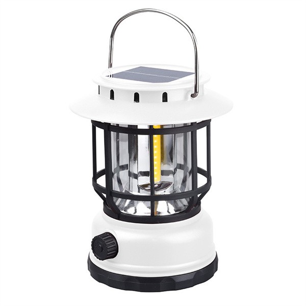 LED ランタン ソーラー 充電式 LEDライト レトロ アンティーク