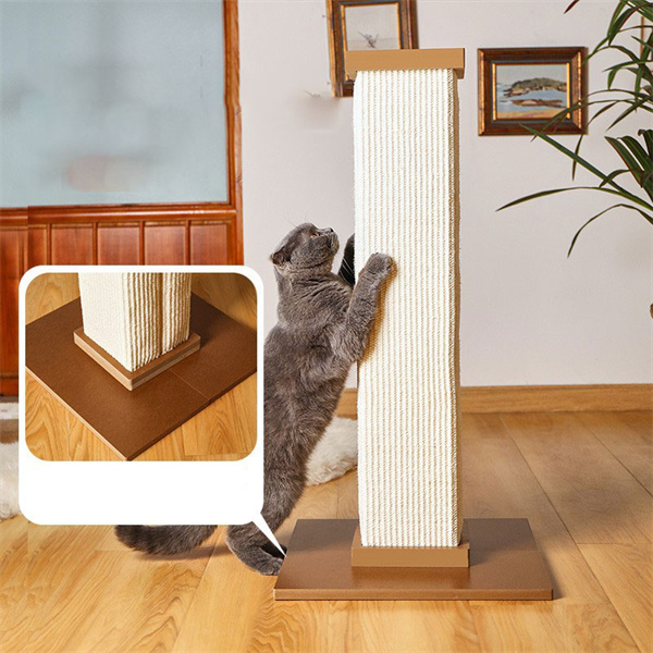 値下げ 爪とぎ 猫 キャットタワー 爪研ぎ 極太 木製 縦型 ポール