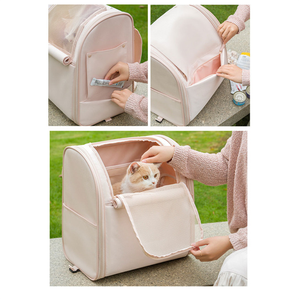 ポイント超超祭 ペットキャリーカート リュック ペットキャリー 犬 キャスター付き リュックキャリーバッグ 犬用 ソフト ドッグキャリー 小型犬 猫 移動 旅行 車載_10