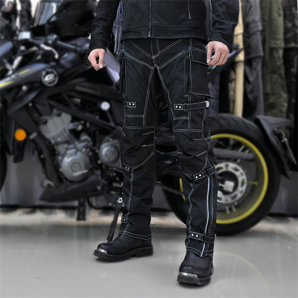 ポイント超超祭 バイクパンツ メンズ デニムパンツ バイクズボン プロテクター付き バイクジーンズ バイク用デニムパンツ バイク用 冬用 防風防寒保温 耐磨_3