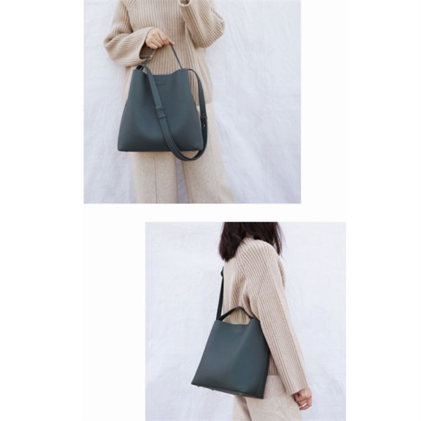ショルダーバッグ レディース OL 本革 撥水 ハンドバッグ 無地