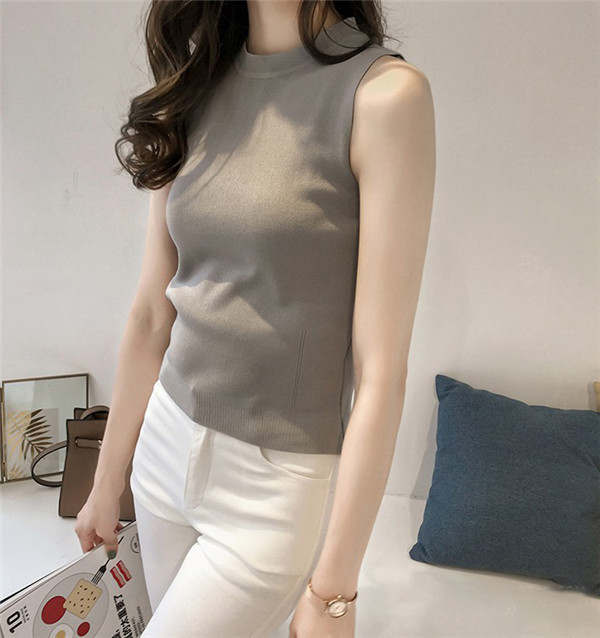 【美品】drawer✴︎ノースリーブニット 限定価格 ノースリーブ トップス タンクトップ キャミソール