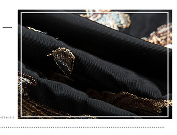 店長イチオシ スカジャン メンズ 刺繍 ジャケット サテン 光沢 和柄