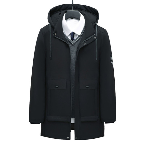 スマプレ超祭り ダウンジャケット メンズ ビジネス 中綿コート フード