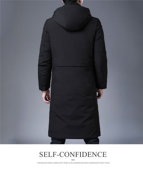 ポイント増量中 ダウンジャケット メンズ ビジネス 中綿コート フード付き ロング丈ジャケット ビジネスコート フォーマル 制服用 通勤 アウター 冬服 ポイント増量中 ダウンジャケット メンズ ビジネス 中綿コート フード