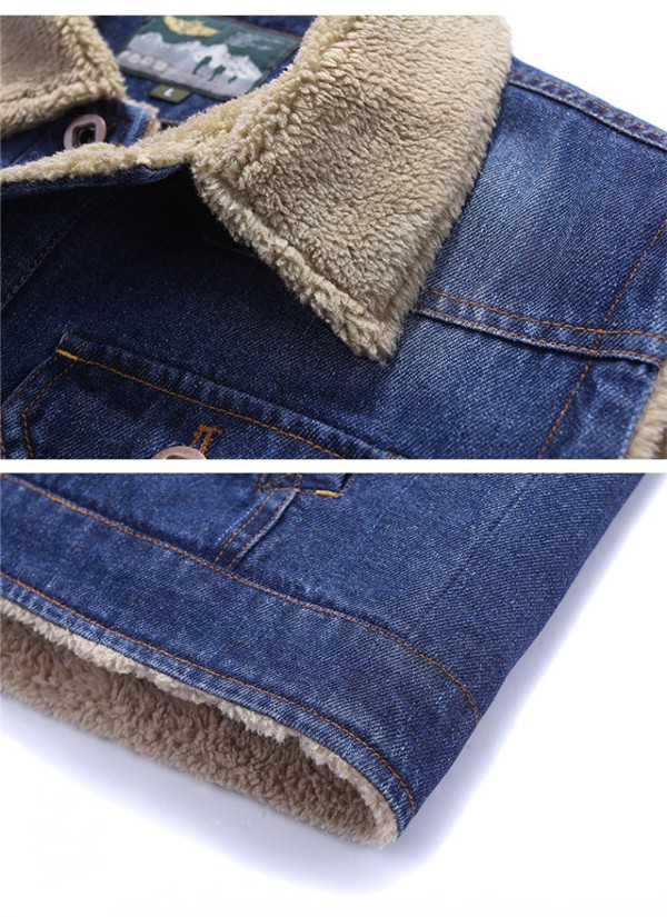 数量限定 デニムベスト メンズ 裏ボア ベスト ノースリーブ ジージャン