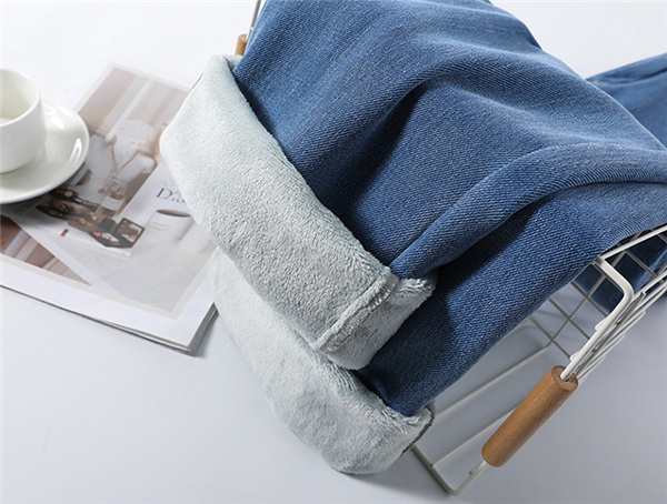 数量限定 ワイドパンツ レディース デニム 裏ボア 厚手 暖かい