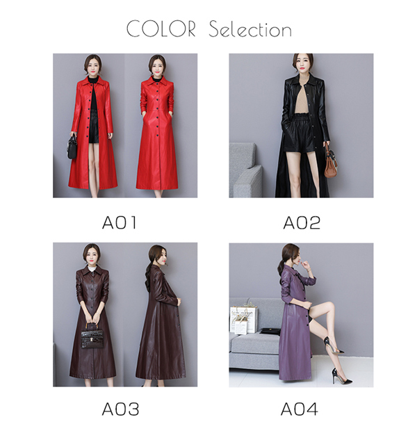 スマプレ超祭り レザーコート ロングコート スプリングコート