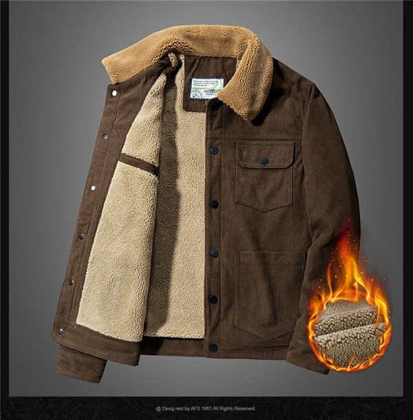 セール中 テーラードジャケット メンズ コーデュロイ ラムウール 裏