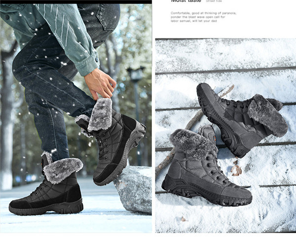 ポイント超超祭利用可 ムートンブーツ メンズ スノーブーツ 長靴 防水